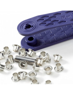 Œillets, 4,00mm, argenté 2