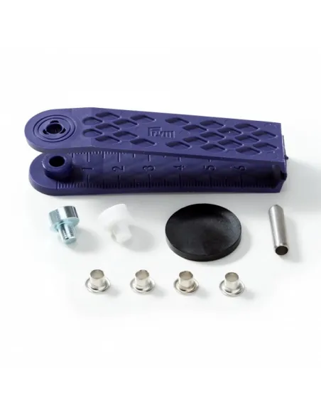 Œillets Prym Ø 4 mm argentés, laiton inox | Zephyr Tissus