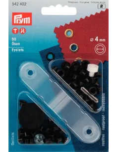 Œillets Prym brun Ø 4 mm, laiton | Zephyr Tissus