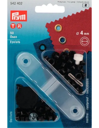 Œillets Prym brun Ø 4 mm, laiton | Zephyr Tissus