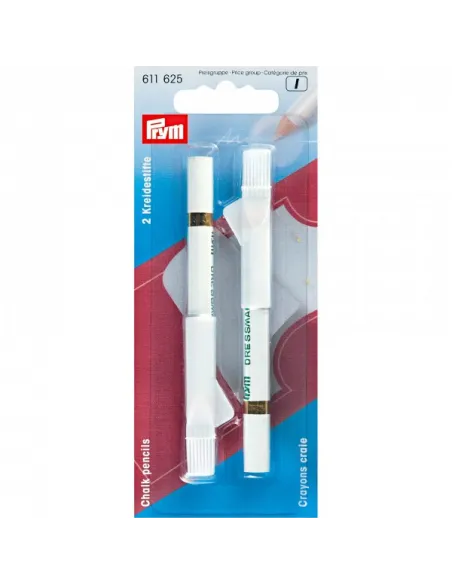 Crayon craie tailleur Prym blanc | Zephyr Tissus