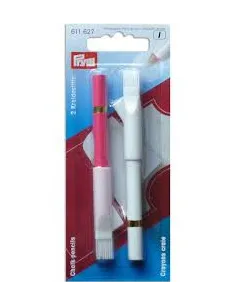 Crayon craie tailleur Prym blanc/rose | Zephyr Tissus
