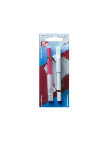 Crayon craie tailleur Prym blanc/rose | Zephyr Tissus