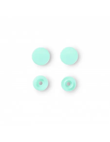Boutons pression Color Snaps Prym, menthe | Zephyr Tissus