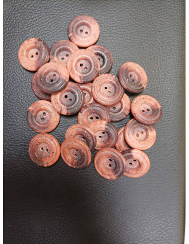 Bouton marron