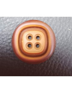 Bouton marron