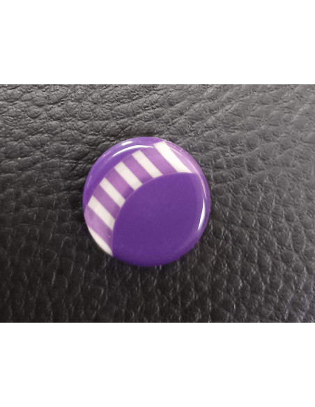 Bouton rose/violet