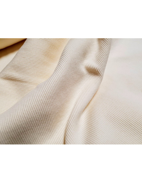 Bord cote tubulaire écru