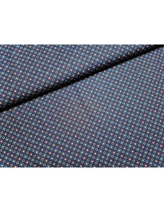 Popeline de coton étoiles