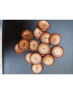 Bouton marron 2