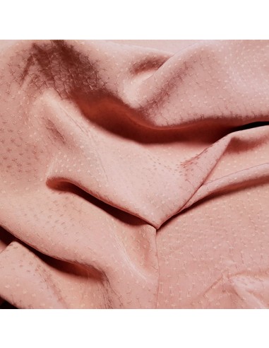 Tissu, Viscose Piquée Unie, Bois de Rose, Laize 140 cm, 100% Viscose 120g/m²