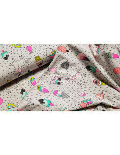 Jersey de coton Licorne 2