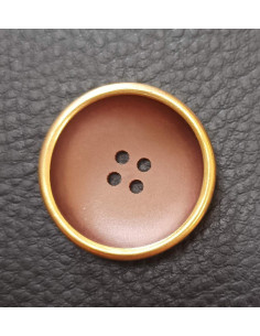 Bouton marron