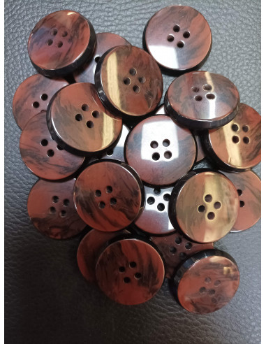 Bouton marron