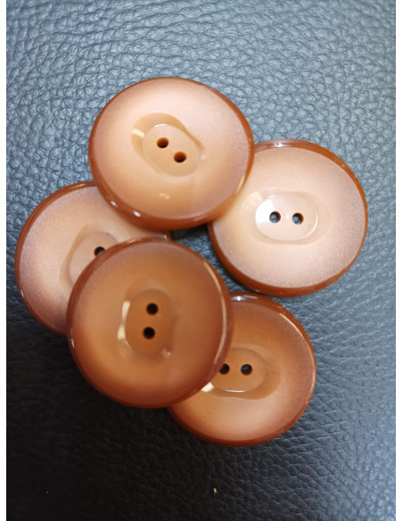 Bouton marron