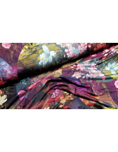 Jersey viscose fleuri 2