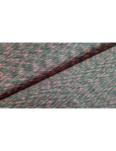 Jersey lycra chiné rose fluo