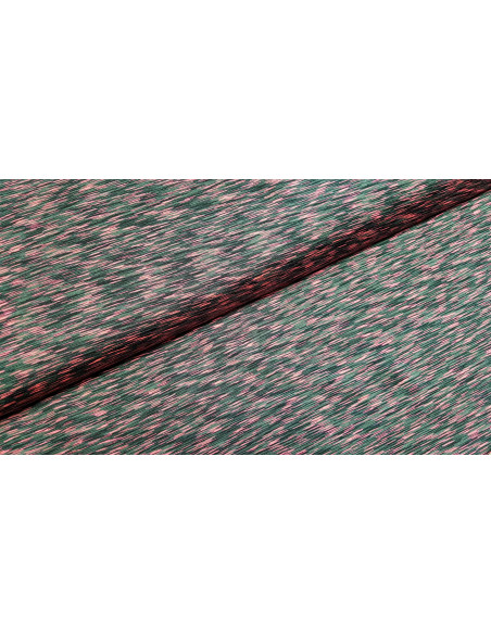 Jersey lycra chiné rose fluo