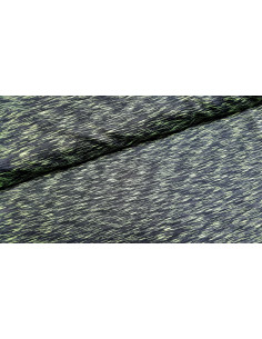 Jersey lycra chiné vert fluo