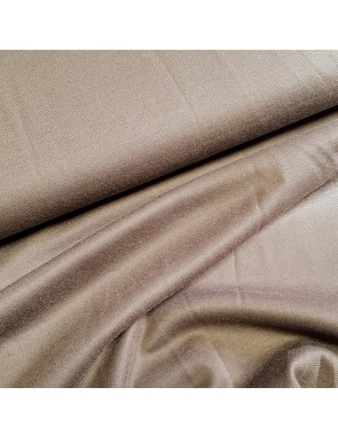 Tissu, Jersey Milano Uni, Taupe, Laize 150 cm, Polyester Viscose Spandex