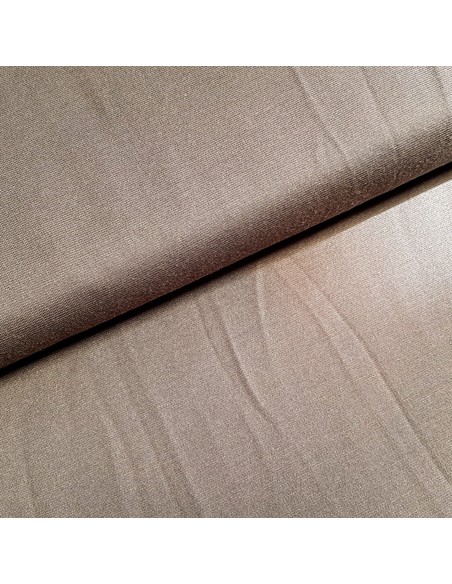 Tissu, Jersey Milano Uni, Taupe, Laize 150 cm, Polyester Viscose Spandex
