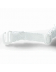 Bretelles de soutien-gorge, 10mm, blanches 2