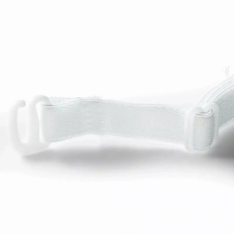 Bretelles de soutien-gorge, 10mm, blanches
