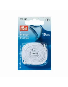 Bretelles soutien-gorge Prym 10 mm blanches | Zephyr Tissus