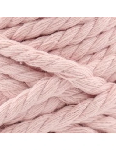 Corde Macramé, Anchor Crafty, Rose, 5 mm, Coton recyclé