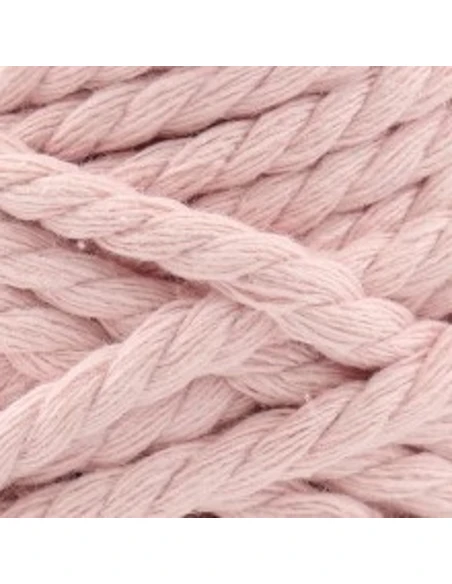 Corde Macramé, Anchor Crafty, Rose, 5 mm, Coton recyclé