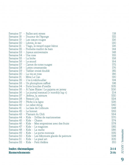 52 DIY - Un projet par semaine