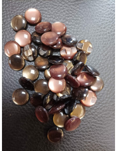 Bouton marron 2