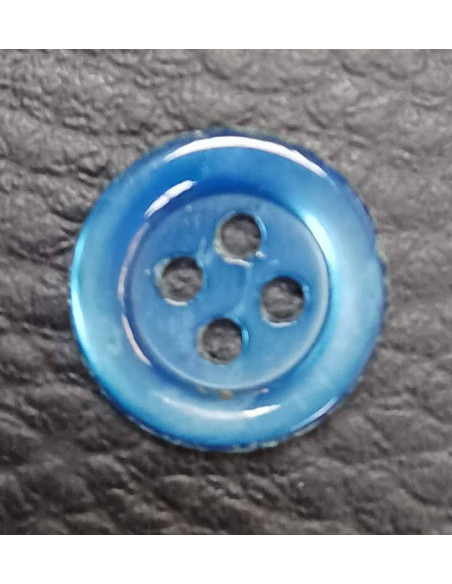 Bouton bleu
