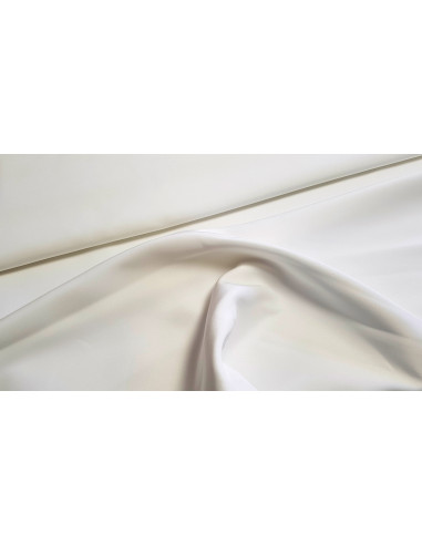 Satin duchesse blanc