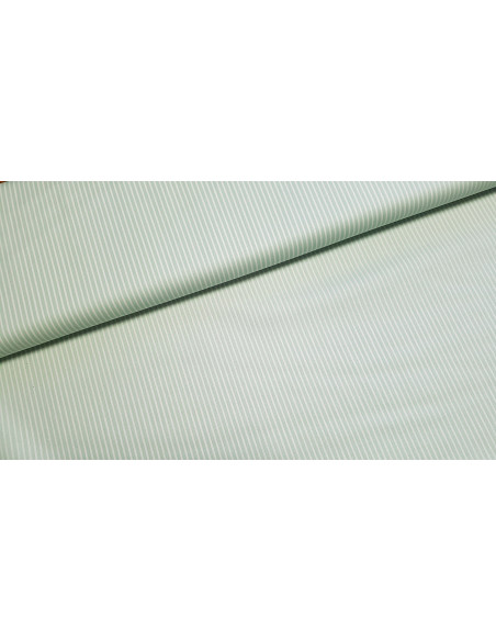 Popeline de coton rayures