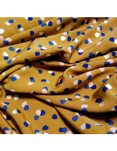 Tissu, Microfibre Peau de Pêche, Terracota, Laize 144 cm, 100% Polyester