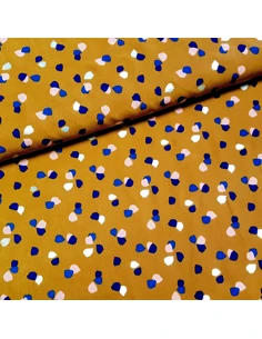 Tissu, Microfibre Peau de Pêche, Terracota, Laize 144 cm, 100% Polyester