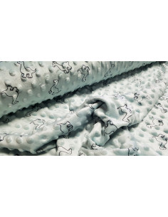 Velours minky dinosaures 2