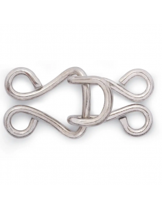 Agrafes et portes pour gaines, No. 13, noir 2