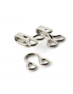 Agrafes et portes, taille 1, noir 2