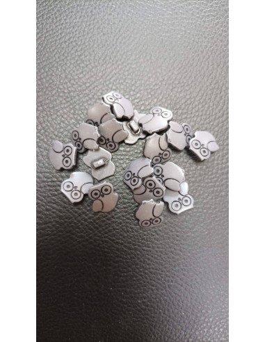 Bouton gris