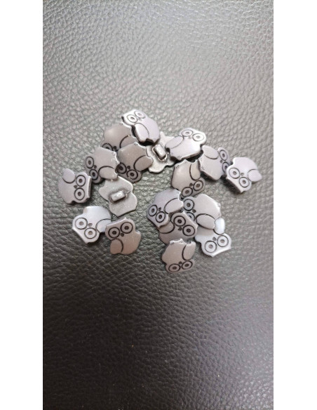 Bouton gris