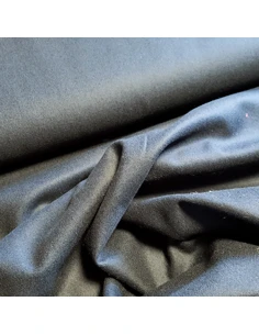 Tissu, Flanelle de Laine Unie, Bleu Marine, Laize 150 cm, 80% Laine 20% Polyester 2