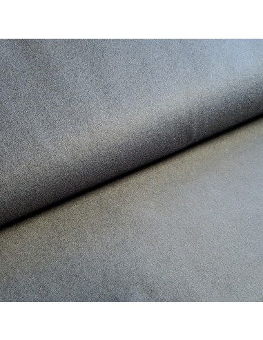 Tissu, Flanelle de Laine Unie, Bleu Marine, Laize 150 cm, 80% Laine 20% Polyester