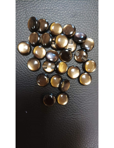 Bouton marron