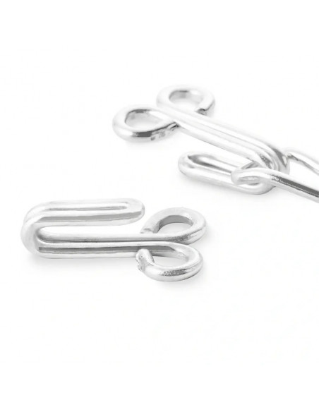 Agrafes et portes pour vestons, No. 9, argenté