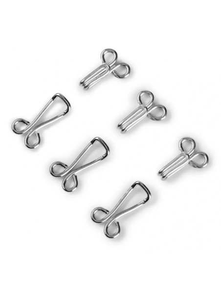 Agrafes et portes pour vestons, No. 9, argenté