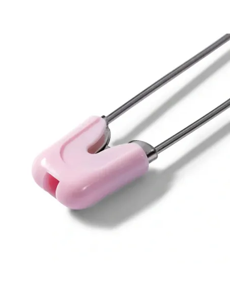 Épingles de sûreté bébé Prym, 55 mm, rose | Zephyr Tissus
