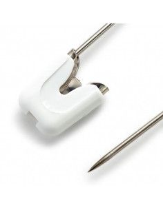 Épingles de sûreté bébé, 55mm, blanc 2