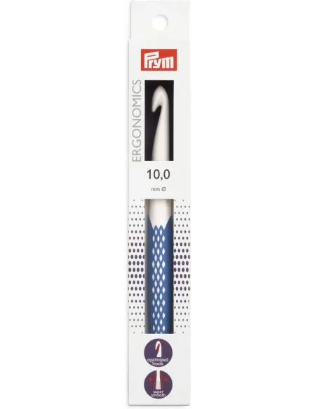 Crochet laine ergonomique Prym 18 cm Ø10 mm | Zephyr Tissus